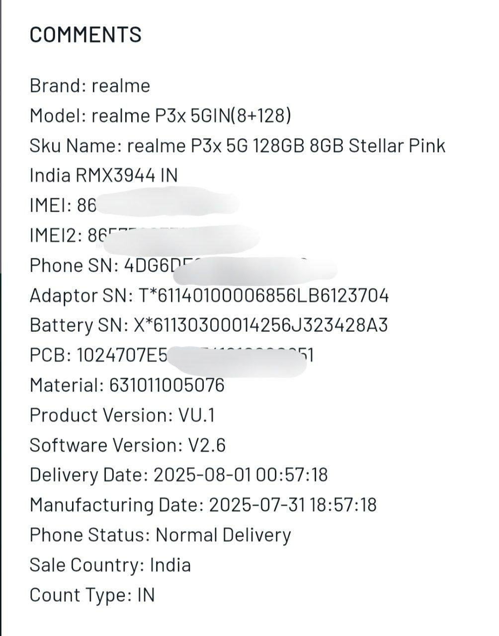 OPPO  ONEPLUS  REALME INFO
